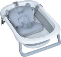 Дитяча пластикова ванночка для купання 77.5 см EL CAMINO ME1151 PLUS Grass Green на ніжках зі зливом та вкладишем