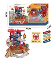 Дитяча парковка-гараж з інтерактивним кермом та автоматичним витягом G 570