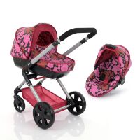 Коляска дитяча для ляльок HAUCK D-89650 демісезонна прогулянкова з багажної кошиком і люлькою перенесенням