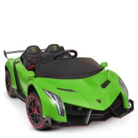 Дитячий двомісний електромобіль легкова спортивна машина Lamborghini 4WD M 4298EBLR-5 зелене **