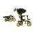 Велосипед коляска дитячий триколісний TILLY FLIP T-390 жовтий