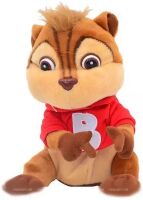 М'який інтерактивний Бурундук-повторюшка Bambi MP0732 зі звуковими ефектами Іграшка для дівчинки та хлопчика