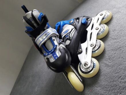 Ролики дитячі сині A 4026 розмір S (31-34)