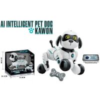 Дитяча інтерактивна іграшка-собачка на радіокеруванні K36 світлові та звукові ефекти