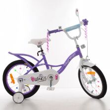 Двоколісний дитячий велосипед PROFI 16 дюймів SY16193 Angel Wings бузковий **