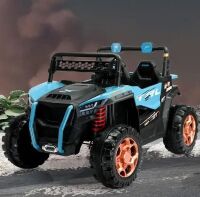 Дитячий електромобіль джип-баггі M 5052 EBLR-4 4x4 MP3/USB роз'єми Світлові та звукові ефекти