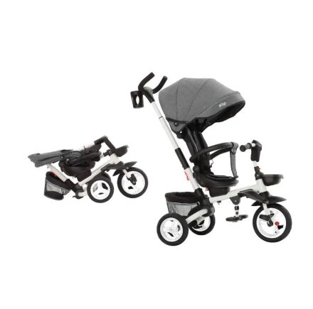 Велосипед коляска дитячий триколісний TILLY FLIP T-390 сірий