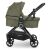 Універсальна дитяча коляска 2в1 EL CAMINO ME 1085 SAGA Denim Khaki з прогулянковим блоком і люлькою Хакі