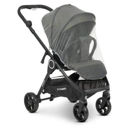 Універсальна дитяча коляска 2в1 EL CAMINO ME 1085 SAGA Denim Khaki з прогулянковим блоком і люлькою Хакі