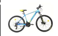 Спортивний Гірський алюмінієвий велосипед 26д Crosser MT-036 з дисковими гальмами/Shimano Tourney/синій Спортивний Гірський алюмінієвий велосипед 26д Crosser MT-036 з дисковими гальмами/Shimano Tourney/синій