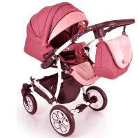 Дитяча коляска 2в1 AVALON BUENO Синьо-біла