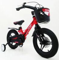 Дитячий двоколісний велосипед MARS-2 колеса 18 дюймів магнезієва рама червоний