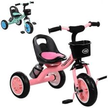 Велосипед дитячий триколісний Turbo Trike M 3197-M-1 рожевий і м'ятний**