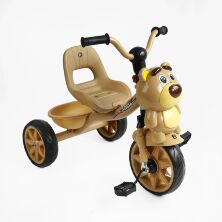 Дитячий триколісний велосипед "Best Trike" BS-30508 українське озвучування коричневий