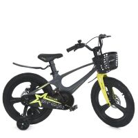 Дитячий велосипед PROFI 18 дюймів MB 181020-3 STELLAR магнієва рама та вилка, кошик, дискові гальма