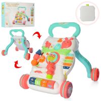 Розвиваючий музичний дитячий ігровий центр A2018-6 Каталка ходунки штовхач**