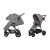 НОВИНКА! Прогулянкова дитяча коляска CARRELLO Supra CRL-5510 Carbon Grey з регульованою ручкою/сіра