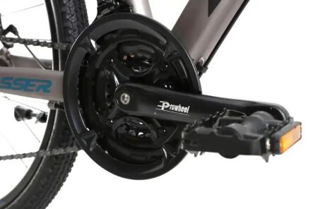 Спортивний гірський велосипед Crosser Solo 26" рама 17 дюймів / Shimano Червоний