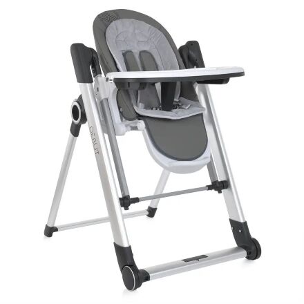 Дитячий Стільчик-гойдалка для годування EL CAMINO ME 1102 DEBUT Serious Gray на керуванні з таймером / сірий