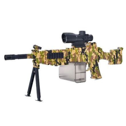 Дитячий Автомат 02-4 стріляє орбізами та пластиковими кулями