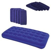 Надувний велюр матрац-ліжко BESTWAY 67001 синій