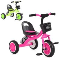 Велосипед дитячий триколісний Turbo Trike M 3197-M-2 малиновий, салатовий**