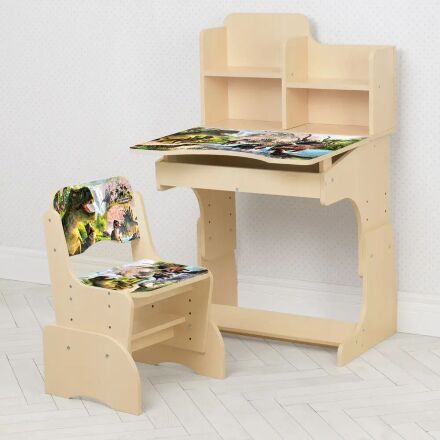 Дитяча парта растишка Bambi B 2071-20 Париж рожевий