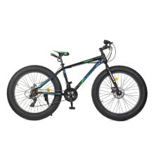 Велосипед Фетбайк EB26POWER 1.0 S26.5 колеса 26 дюймів / SHIMANO / чорно-блакитний **