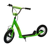 Самокат підлітковий SR 2-047-GR надувні колеса зелене**