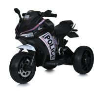 Дитячий електромобіль мотоцикл трицикл M 4053L-2 Ducati пластикові колеса, що світяться, шкіряне сидіння