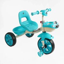 Дитячий триколісний велосипед "Best Trike" BS-60985 українське озвучування блакитний
