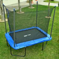 Батут дитячий прямокутний спортивний MS 0589 із сіткою