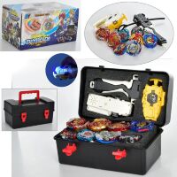 Ігровий набір BeBlade Burst БіБлейд BY556C 8 дзиги 2 пускових пристроїв зі світловими ефектами.