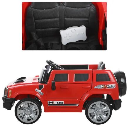 Дитячий електромобіль Hummer M 3403EBLR-3 червоний
