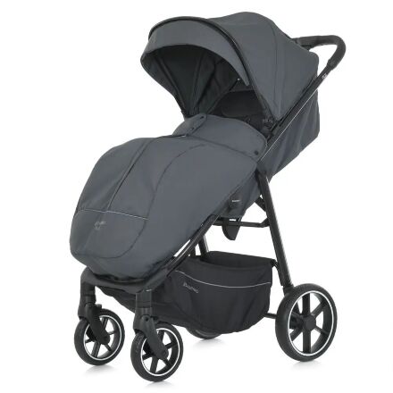 Прогулянковий візок El Camino FIJI ME 1113 Iron Matt Темно-сіре з москітною сіткою