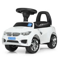 Дитяча каталка толокар Bambi Racer BMW M 3147B-1 з музикою та світлом, на батарейках / біла