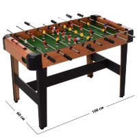 Підлогова гра Футбол на ніжках/штангах 20435 Дерев'яний. Шкала ведення рахунку**