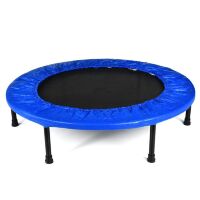 Батут дитячий MS 3383-4 спортивний круглий діаметр 114 см без сітки