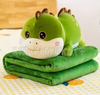 М'яка іграшка з пледом Дракончик 50 СМ