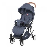 Коляска прогулочная CARRELLO Pilot CRL-1418/1 Denim Blue +дощовик
