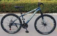 Спортивний гірський велосипед 26д CORSO «WILDS» WD-26695 з дисковими гальмами/Saiguan 21 швидкість/синій