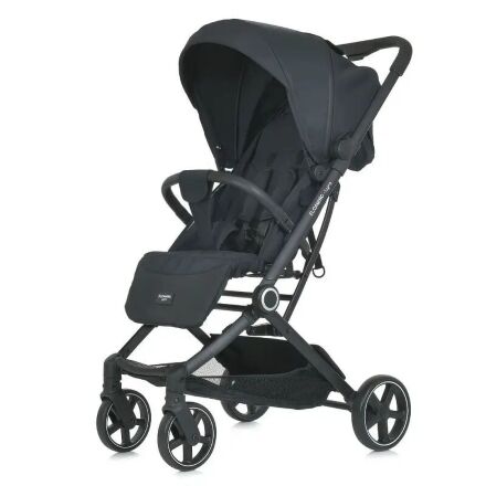 Дитяча коляска El Camino 1099 Lyra з чохлом на ніжки Black