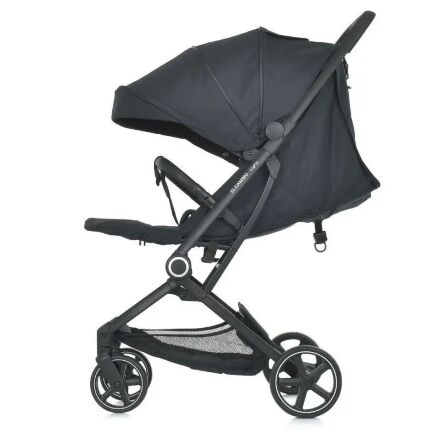 Дитяча коляска El Camino 1099 Lyra з чохлом на ніжки Black