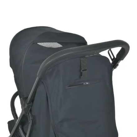 Дитяча коляска El Camino 1099 Lyra з чохлом на ніжки Black