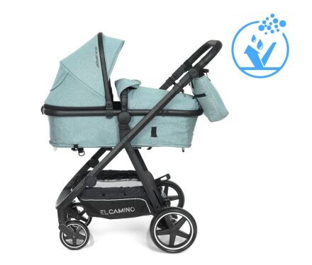 Універсальна дитяча Коляска 2 в 1 ALLIANCE ME 1069 Denim Dark Gray **