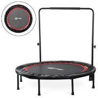 Фітнес-батут спортивний круглий MS 0515 діаметр 122 см з фітнес-планкою