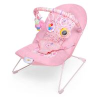 Дитячий шезлонг-качалка Bambi 30602 Рожевий