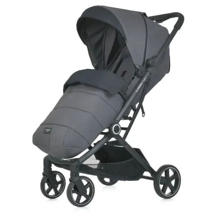 Дитяча коляска El Camino 1099 Lyra з чохлом на ніжки Gray