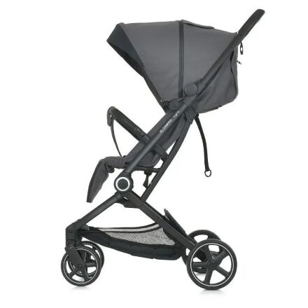 Дитяча коляска El Camino 1099 Lyra з чохлом на ніжки Gray