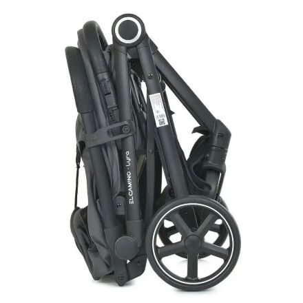 Дитяча коляска El Camino 1099 Lyra з чохлом на ніжки Gray